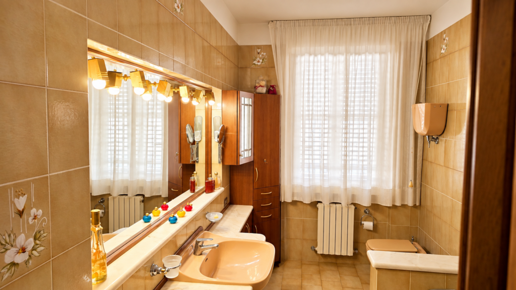 Bagno della villa sul Lago Trasimeno